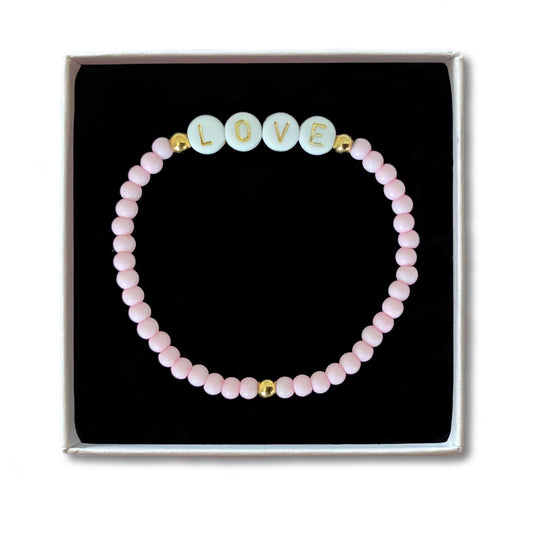 Pastell Armband - Rosa